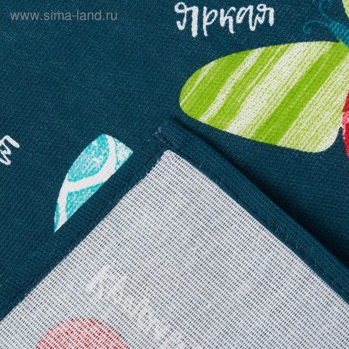 Полотенце кухонное &laquo;Радужные бабочки&raquo; 35х60 см