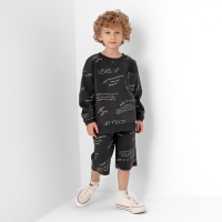 Шорты детские KAFTAN Level up, размер  36 (134-140 см), серый