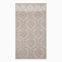 Полотенце махровое Этель "Классика", цв. коричневый, 50х90 см, 83% хл, 17% лён, 500 г/м2