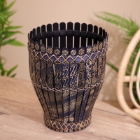 Корзина из бамбука 27х27х35 см