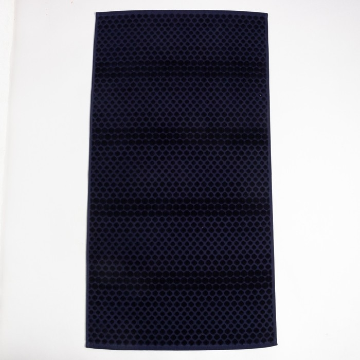 Полотенце махровое Love Life &laquo;Комфорт&raquo; 30х50 см, темно-синий, 100% хл, 500 гр/м2