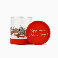 Коробка подарочная &laquo;Зимний город&raquo;, 10 х 11 см, Новый год