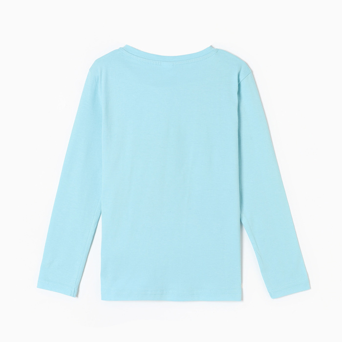 Футболка с длинным рукавом "Холодное сердце", Disney, рост 98-104, голубой