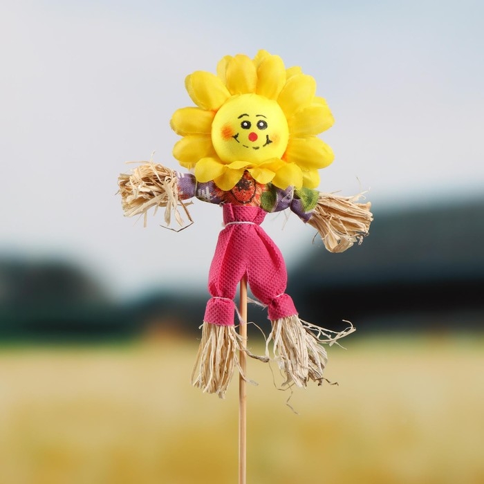 Огородное пугало &laquo;Солнце&raquo;, h = 50 см, МИКС, Greengo