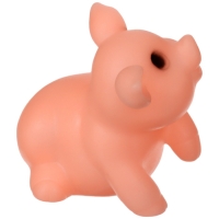 Набор резиновых игрушек для ванны &laquo;Мыльница: Свинка&raquo;, с пищалкой, 4 шт, Крошка Я