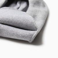 Шапка-шлем для мальчика, цвет серый, размер 50-54 Шапка-шлем для мальчика, цвет серый, размер 50-54