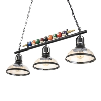 Светильник "Бильярд" 3хЕ27 40Вт черный 98х100 см Светильник "Бильярд" 3хЕ27 40Вт черный 98х100 см