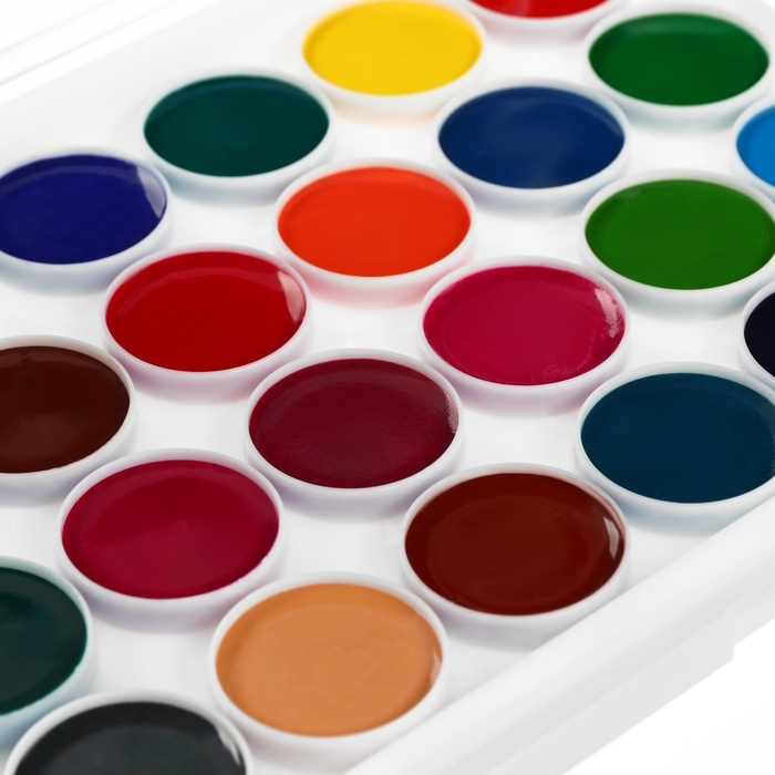 Акварель 24цв пластик, &laquo;Человек-паук&raquo;, европодвес