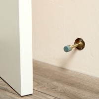 Упор дверной U106AB, Н=75 мм; d=36, цвет бронза Упор дверной U106AB, Н=75 мм; d=36, цвет бронза