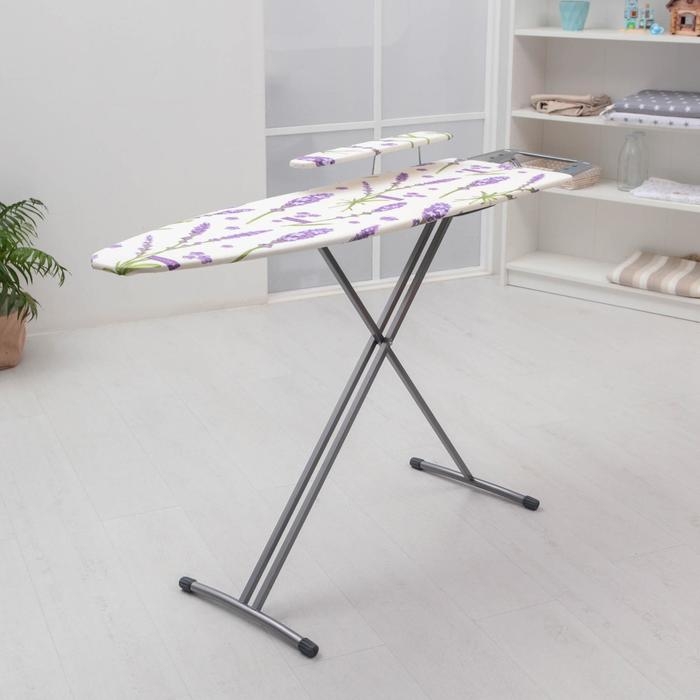 Доска гладильная Nika &laquo;Ника 3&raquo;, 123&times;34,5 см, два положения высоты 70,85 см, цвет микс