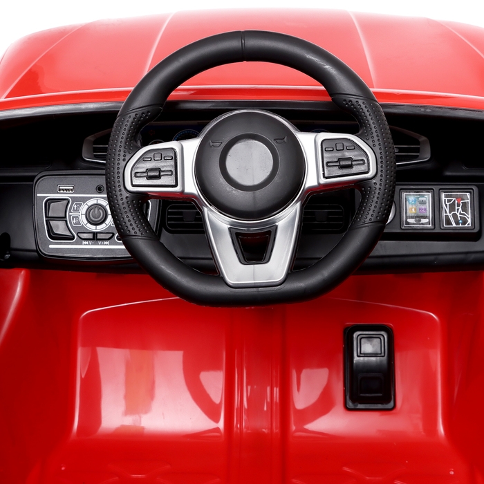 Электромобиль &laquo;Порш&raquo;, 2 мотора, цвет красный