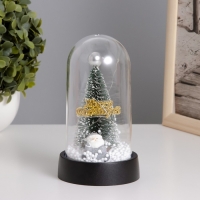 Ночник колба &laquo;Новогодняя елка&raquo; LED 3хAG10 8,5х8,5х15,5см