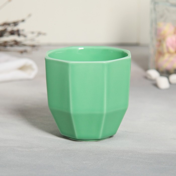 Чайная пара «Цветы», кружка 200 мл, блюдце 13 см Чайная пара «Цветы», кружка 200 мл, блюдце 13 см