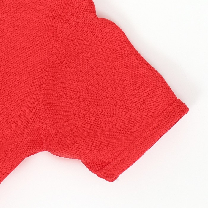 Футболка-поло для животных, XS (ДС 20, ОГ 30, ОШ 21 см), красная