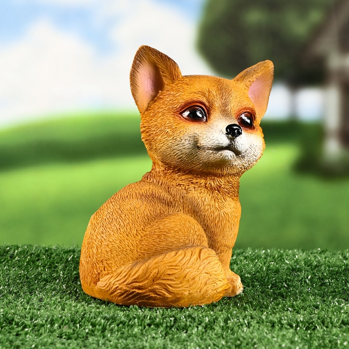 Садовая фигура Садовая фигура "Лисичка" 13х10х17см