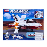 Конструктор Космос «Мини шаттл», 115 деталей Конструктор Космос «Мини шаттл», 115 деталей