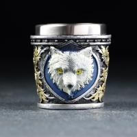 Стопка &laquo;Белый волк&raquo;, 60 мл, 6&times;6,5&times;6,3 см