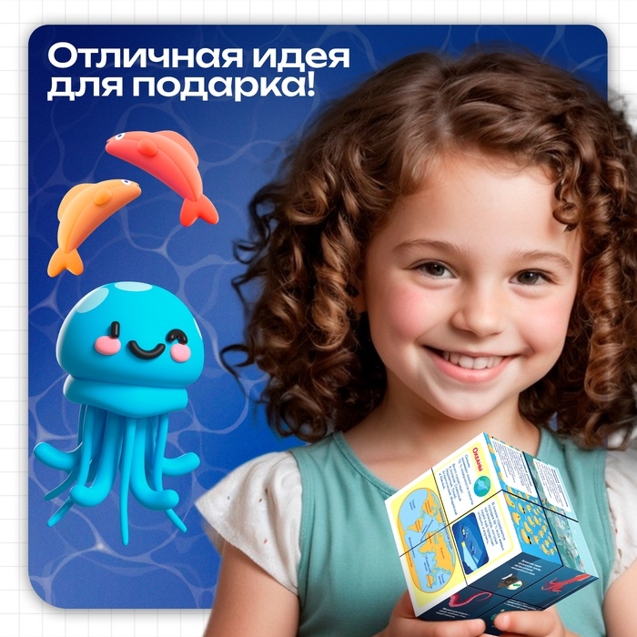 Развивающий трансформер &laquo;Умникуб: Океаны&raquo;, 3+