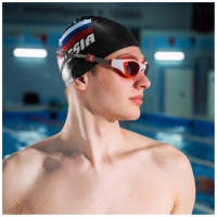 Очки для плавания ONLYTOP, беруши, UV защита