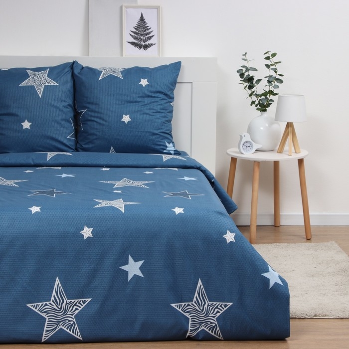 Постельное бельё Павлайн 2сп Зебра звезды 175х215 ,180х215, 70х70см 2шт жатка 90г/м, полиэстер 100% Постельное бельё Павлайн 2сп Зебра звезды 175х215 ,180х215, 70х70см 2шт жатка 90г/м, полиэстер 100%