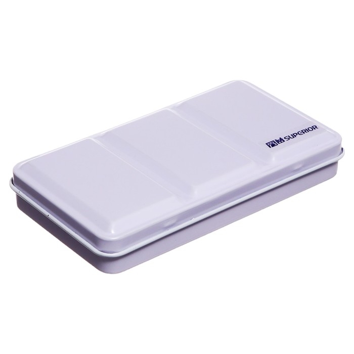 Краски акварельные, перламутровые, в металлической коробке, 12 цветов