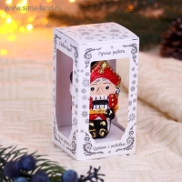 Ёлочное украшение "Щелкунчик сказочный" h-9 см, микс Ёлочное украшение "Щелкунчик сказочный" h-9 см, микс