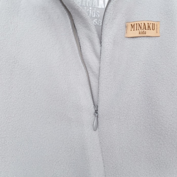 Комбинезон детский MINAKU цвет серый, размер 68-74
