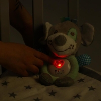 Развивающая игрушка - ночник &laquo;Собачка&raquo;, музыкальная, 21 см