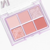 Профессиональная палетка теней для век, 6 цветов Профессиональная палетка теней для век, 6 цветов