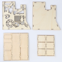 Новогодняя роспись по дереву «Новый год! Волшебство», со светящимся песком Новогодняя роспись по дереву «Новый год! Волшебство», со светящимся песком
