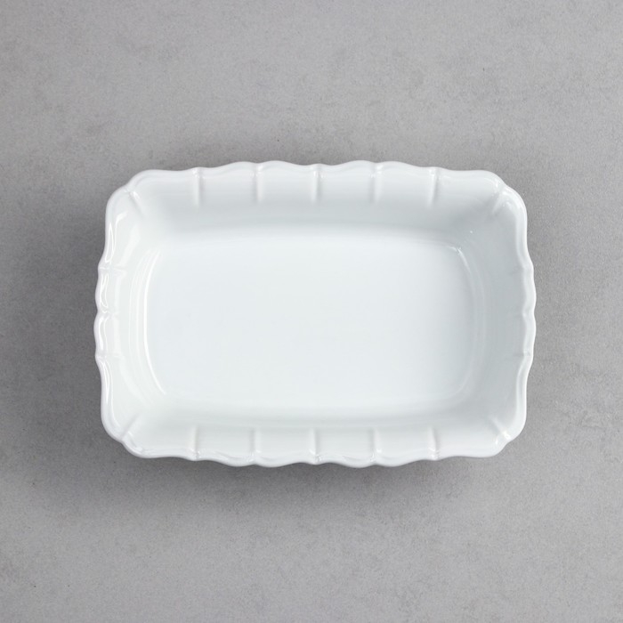 Форма для запекания, 1.1 л, прямоугольная, фарфор, Иран Форма для запекания, 1.1 л, прямоугольная, фарфор, Иран