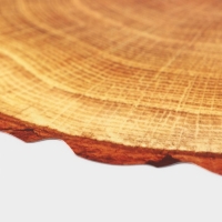 Салфетка сервировочная на стол &laquo;Спил&raquo;, 38&times;39 см, цвет бежевый