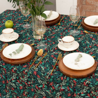 Скатерть Этель "Winter berry" 144х110+/- 3см, 100%хл, саржа 190г/м2