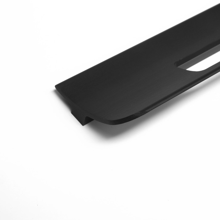 Ручка скоба мебельная RS1402, м/о=192, цвет черный Ручка скоба мебельная RS1402, м/о=192, цвет черный