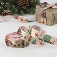 Лента атласная &laquo;Щелкунчик&raquo;, 25 мм, 23 &plusmn; 1 м