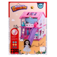 Дом для кукол «Мой милый дом» с куклой, мебелью и аксессуарами Дом для кукол «Мой милый дом» с куклой, мебелью и аксессуарами