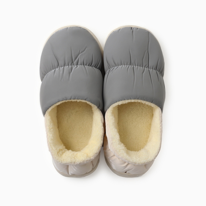 Тапочки мужские, размер 44-45, цвет серый