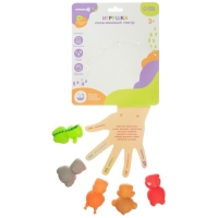 Пальчиковый театр &laquo;Веселые зверята&raquo;, для ванны