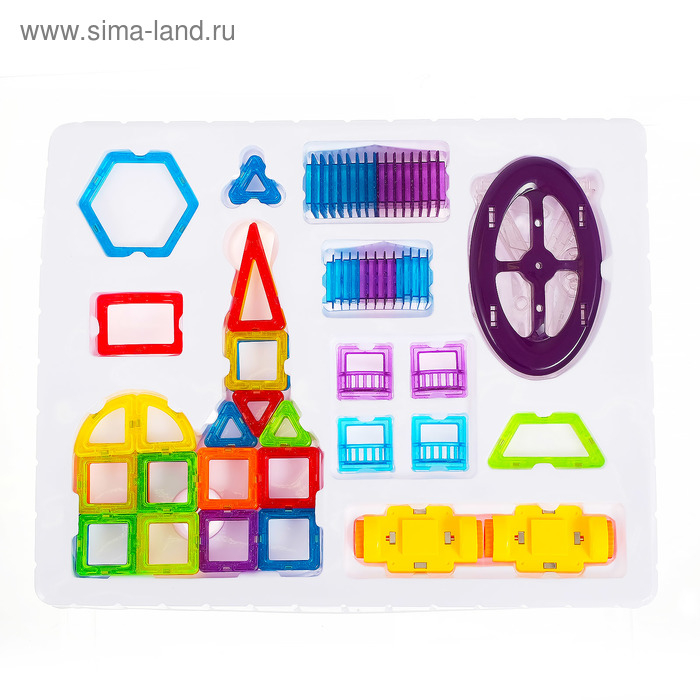 Конструктор магнитный &laquo;Мини магический магнит&raquo;, 106 деталей