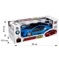 Машина радиоуправляемая &laquo;Купе&raquo;, свет, работает от батареек, МИКС