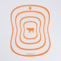 Набор досок разделочных гибких Доляна &laquo;Ассорти&raquo;, 4 шт, 20&times;14,7 см, цвет ассорти