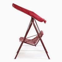 Качели садовые "Адлер" красные, 175 х 150 х 120 см, максимальная нагрузка 150 кг Качели садовые "Адлер" красные, 175 х 150 х 120 см, максимальная нагрузка 150 кг