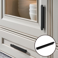 Ручка скоба CAPPIO RSC102, алюминий, м/о 160, цвет черный Ручка скоба CAPPIO RSC102, алюминий, м/о 160, цвет черный