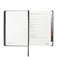 Ежедневник датир 2025г А5 176л ESCALADA, тв обл, иск кожа, бл тис,ляс,кр бл 70г/м2,зёленый Ежедневник датир 2025г А5 176л ESCALADA, тв обл, иск кожа, бл тис,ляс,кр бл 70г/м2,зёленый