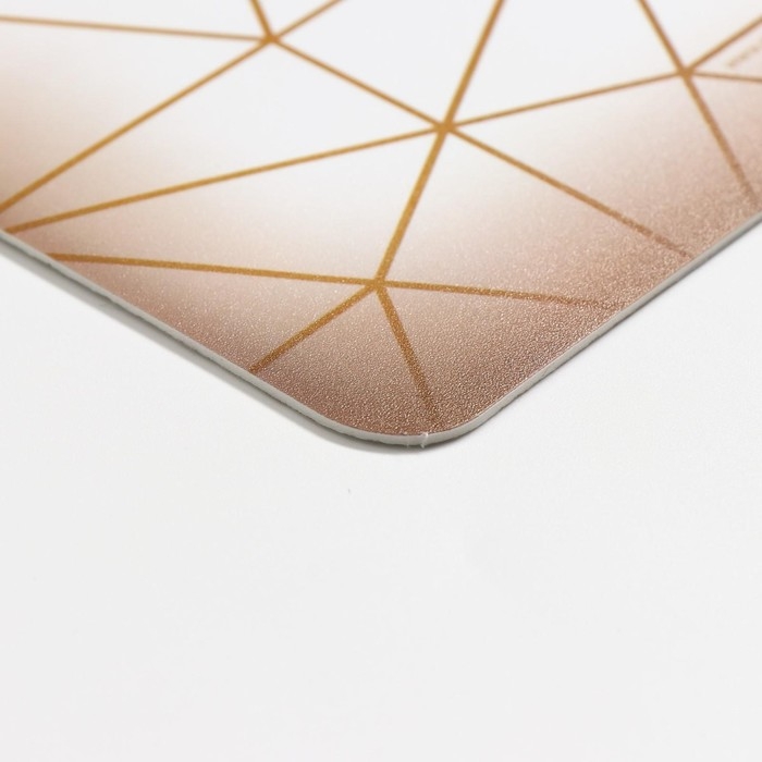 Коврик под миску Коврик под миску "Пижон" с нескользящим основанием 43 х 28 см "Для верного друга"