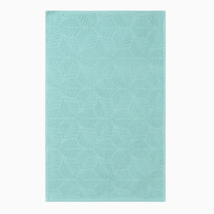 Полотенце махровое &laquo;Пальма&raquo;, цвет серо-зелёный, 70х130 см, хлопок, 450г/м