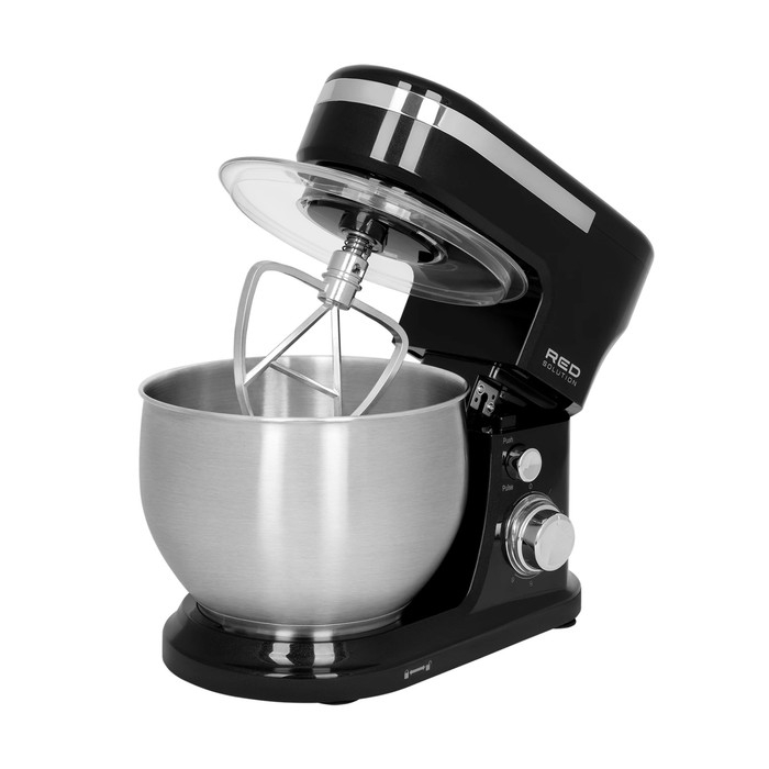 Миксер RED Solution RFM-5393, планетарный, 700 Вт, 5 л, 6 скоростей, чёрный