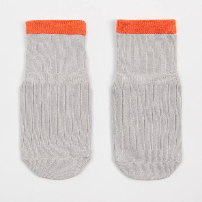 Носки детские MINAKU со стоперами цв.серый, р-р 12 см Носки детские MINAKU со стоперами цв.серый, р-р 12 см