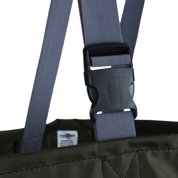 Сапоги (полукомбинезон) TORVI ЭВА &laquo;Перекат&raquo; без вкладыша, цвет олива, размер 45-46, XXL (56-58)