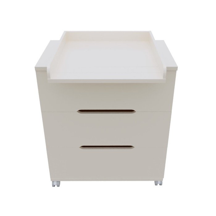 Комод пеленальный детский ИНКАНТО Anniken ЕCCO 800/3, 83х45х97 см., 3 ящика, цвет белый